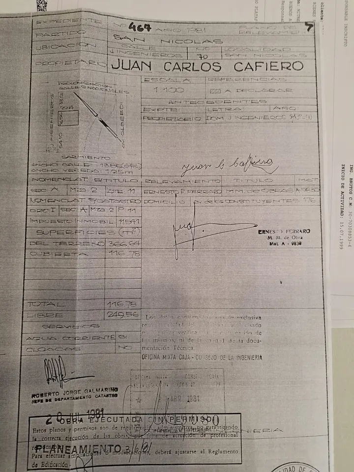JOSE INGENIEROS N° 78 CASA, ENTRE SARMIENTO Y GUARDIA NACIONAL — foto 5