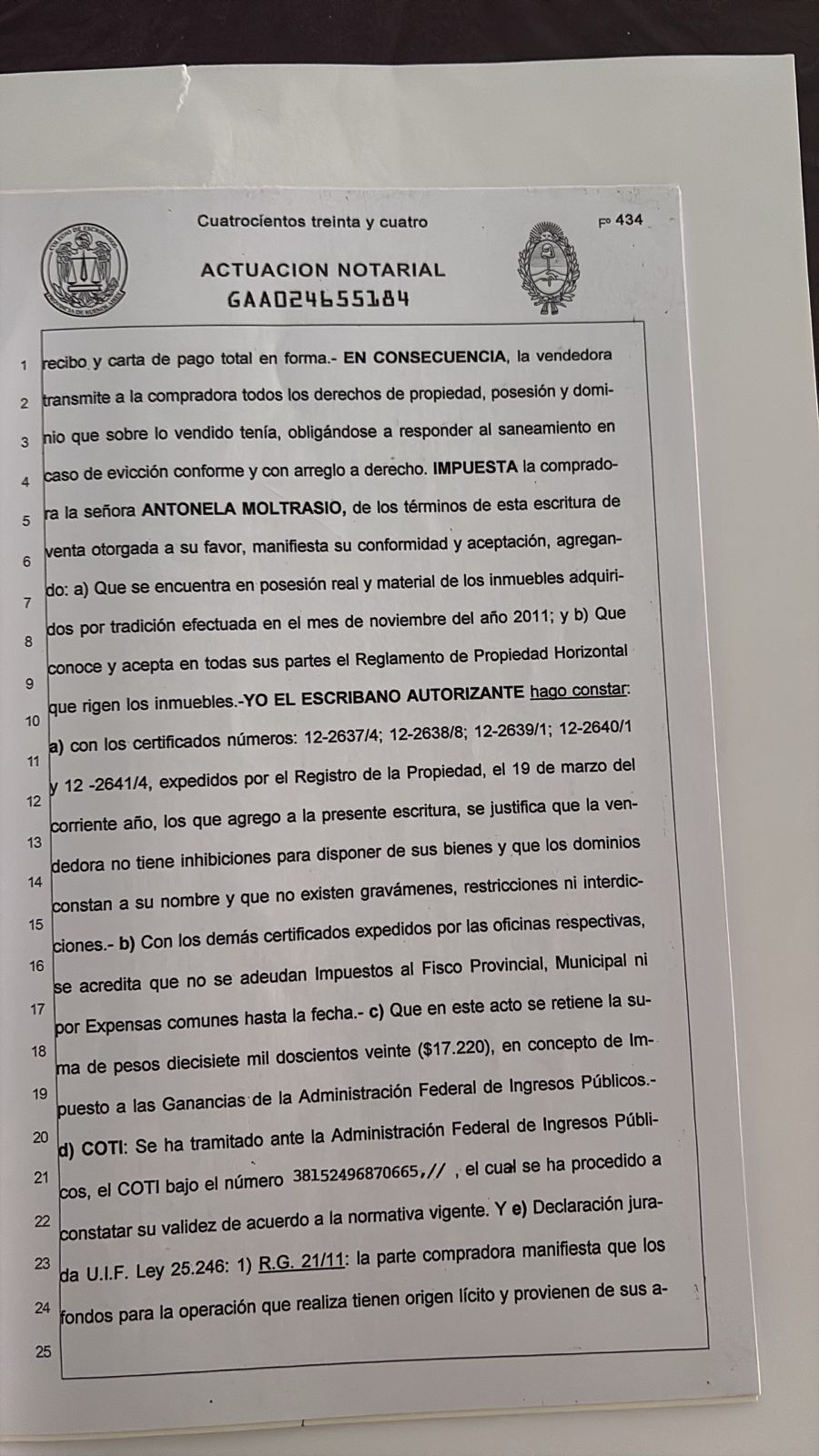 NACION N° 569 PISO 2 DEPTO A, con cochera, entre Obligado y Lamadrid — foto 29