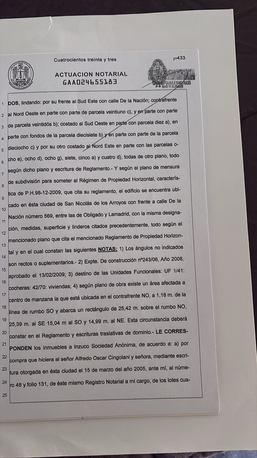 NACION N° 569 PISO 2 DEPTO A, con cochera, entre Obligado y Lamadrid — foto 26