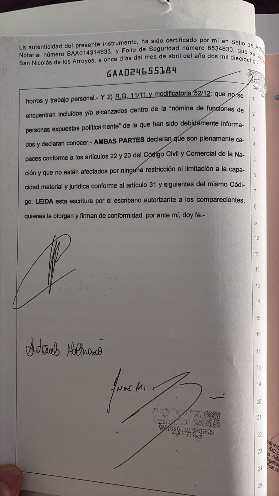 NACION N° 569 PISO 2 DEPTO A, con cochera, entre Obligado y Lamadrid — foto 30