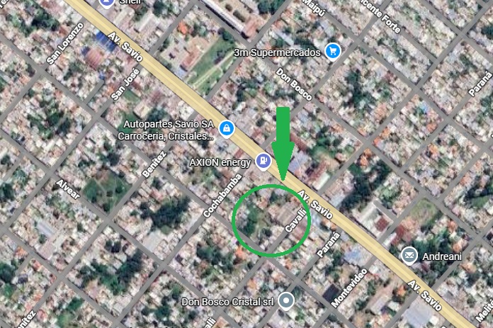 AV. SAVIO ESQ. CAVALLI