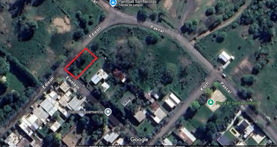 LOTE Bº SANTA TERESITA - TERRENO - EDISON ESQUINA EINSTEIN